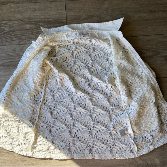 Anne Fontaine 'Calisse' Stretch Lace Blouse - Picture 12 of 16